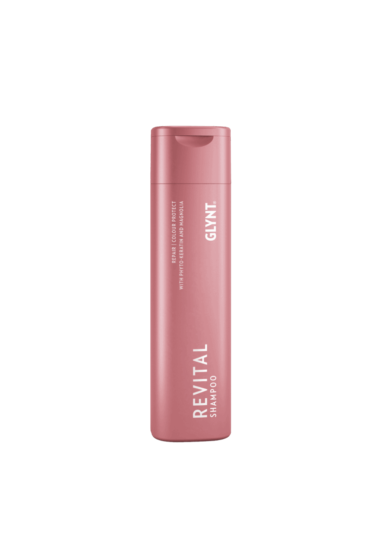 GLYNT 1109 REVITAL Shampoo 250ml RGB Cut out Wir lieben Haare Revital Shampoo von Helena Conzen Hairdesign – Damen-Produkt des Monats September mit 20 % Rabatt im Onlineshop.